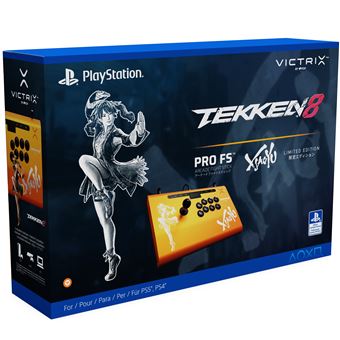 Manette Pdp Victrix Pro FS Tekken 8 Xiaoyu pour PS5 PS4 et PC Orange