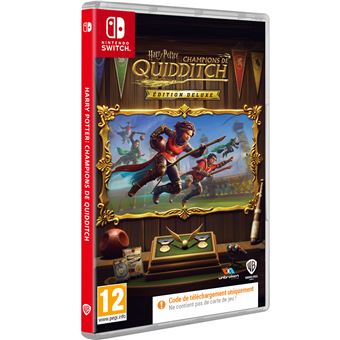 Code de téléchargement Harry Potter: Champions de Quidditch Edition Deluxe Nintendo Switch