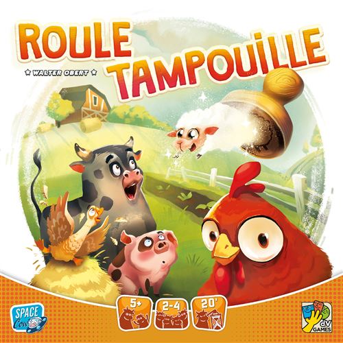 Boite de Jeu de stratégie Asmodee Roule Tampouille