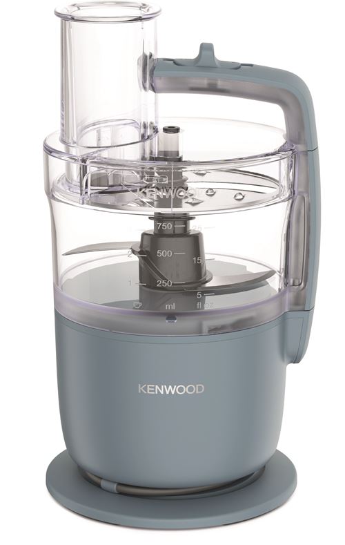 Coupe-légumes électrique : les 10 meilleurs modèles de 2024 11 Robot multifonction Kenwood MultiPro Go FDP22.130GY 650 W Gris et Bleu