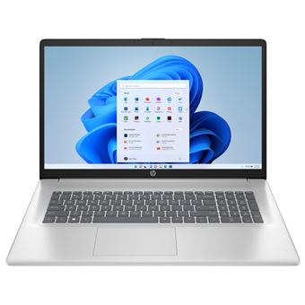 PC Portable HP Laptop 17-cp0035nf 17,3" AMD Ryzen™ 5 16 Go RAM 512 Go SSD Argent Naturel - 1