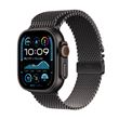 Apple Watch Ultra 2 GPS + Cellular 49 mm Boîtier en Titane Noir avec Bracelet Milanais Titane Noir M version 2024