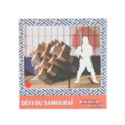 Casse-tête bois La Chaise Longue Défi du Samouraï - La Chaise Longue