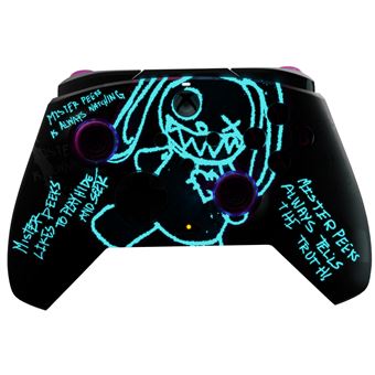 Manette filaire Pdp Rematch Glow Wired Advanced : COD Mr Peeks pour Xbox Series X S Xbox et PC