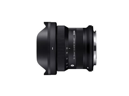 Objectif Zoom Sigma 10-18 Mm F2.8 Dc Dn C Noir Pour Monture Canon Rf