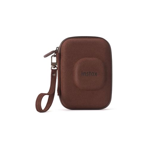 Housse Fujifilm pour appareil photo Instax Mini LiPlay Marron