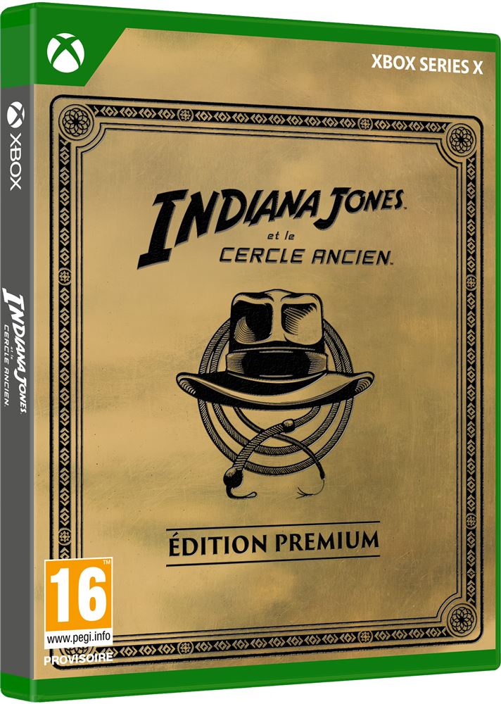 Indiana Jones et le Cercle Ancien Edition Premium Xbox Series X - Jeux ...