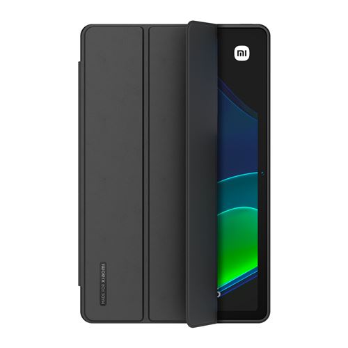 Etui à rabat Made For Xiaomi avec touché peau pour Xiaomi Pad 6 Noir