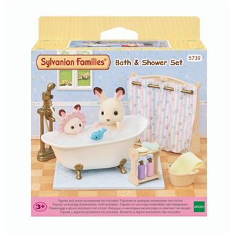 Figurine Sylvian Families Le set baignoire et douche - 1