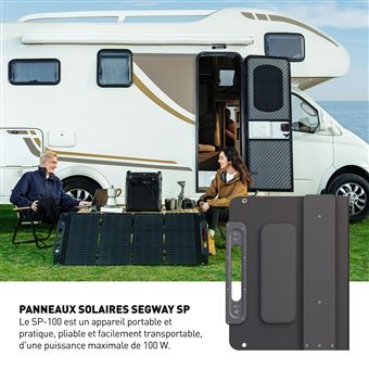 Paneau solaire Segway SP-100 100 W Noir