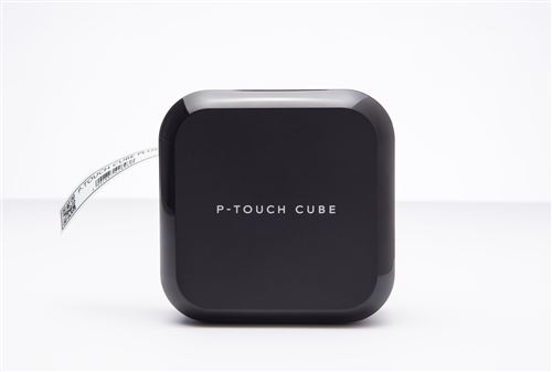 Imprimante D'Étiquettes Brother P-Touch Cube Plus Pt-P710Bt Bluetooth Noir