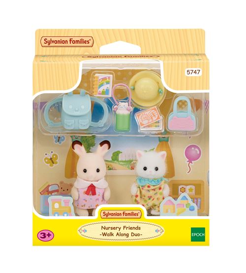 5747 Sylvanian Families Le duo des bebes en promenade