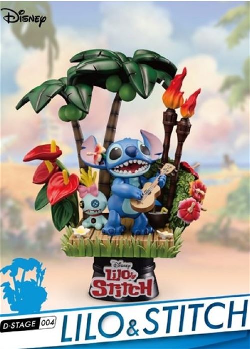 Disney D-Stage PVC Diorama Stitch 14 cm