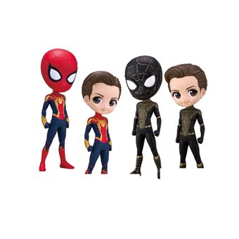 Figurine Banpresto Marvel Q Posket Spiderman No Way Home Series Ver A B x 4