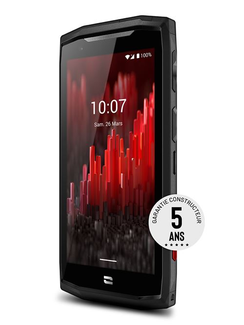 Smartphone Crosscall Core-M5 4,95 5G Double nano SIM 64 Go Noir