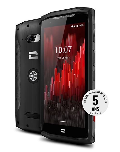 Coque Pour Crosscall Core M6 (5.99") Avec 2 X Protecteur D