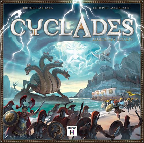 Gigamic Cyclades 90 Min Jeu De Société