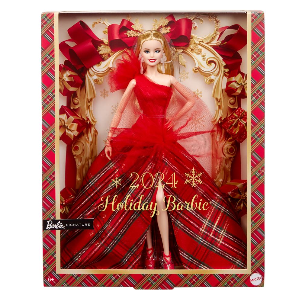 Poupée Barbie Joyeux Noël Blonde