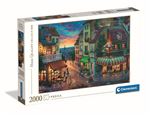 Puzzle 2000 pièces Clementoni Rues d'Europe