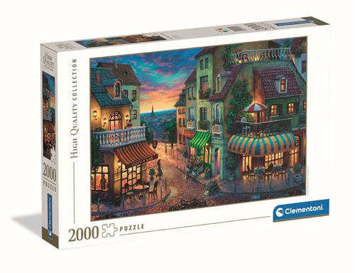 Puzzle 2000 pièces Clementoni Rues d'Europe Puzzle 2000 pièces Clementoni Rues d'Europe