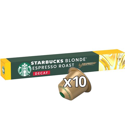 by Nespresso Blonde Espresso Roast Decaffeine X10