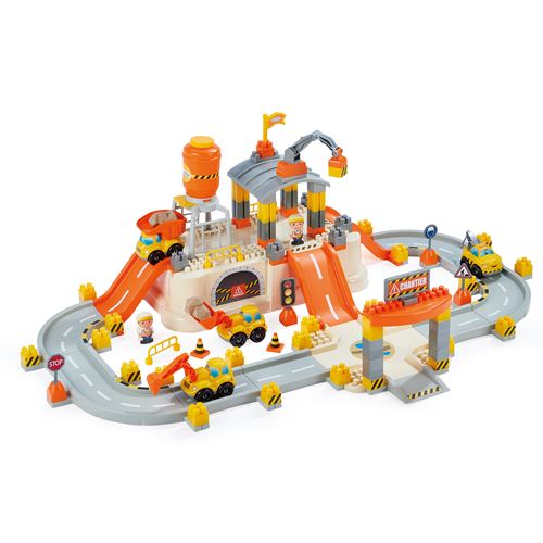 Ecoiffier Multicolore Jeu De Brique Et Bloc Baril Circuit Tp Abrick