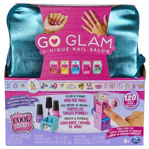 Coffret Cool Maker Go Glam U-Nique Nail Salon + pochette de voyage