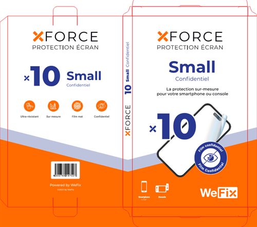 Film de protection Confidentiel Small X10