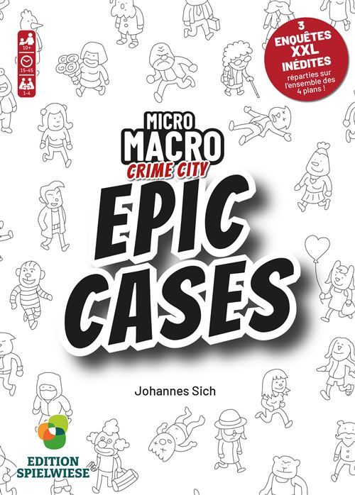 Jeu D’Enquête Spielwiese SPI010MIspielwiese – Micro Macro Epic Cases Crime City
