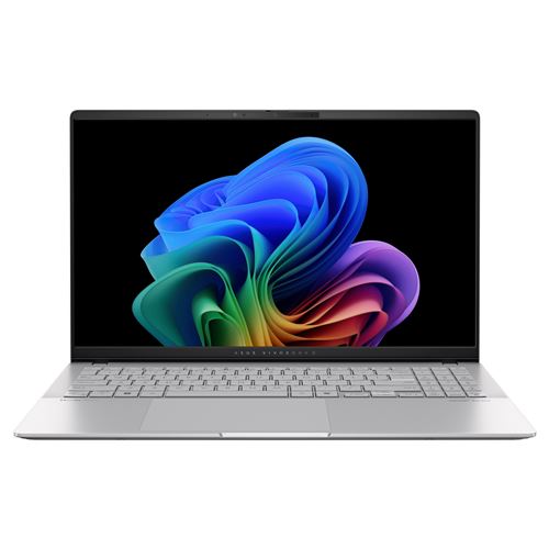 PC Portable Asus Vivobook S15 S5507QA-MA007W 15,6 OLED Copilot+ PC Qualcomm® Snapdragon® X Plus 16 Go RAM 1 To SSD Gris