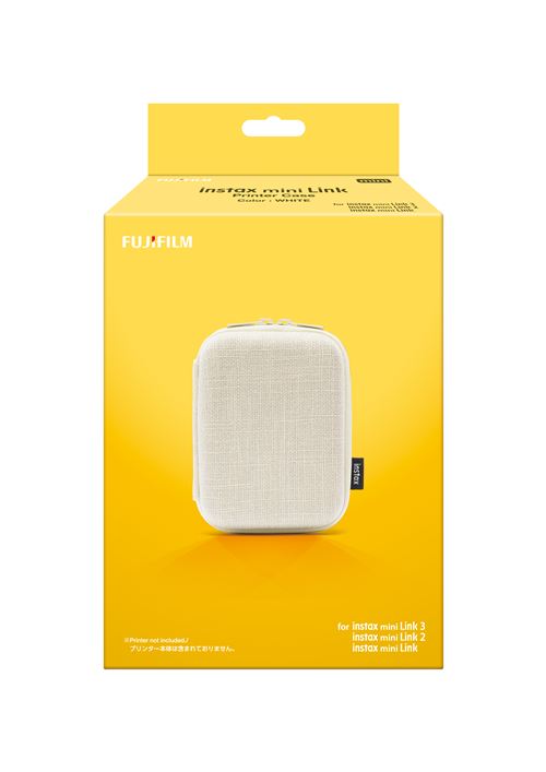 Housse de protection Fujifilm pour Instax Mini Link 3 Blanc