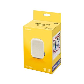 Housse de protection Fujifilm pour Instax Mini Link 3 Blanc