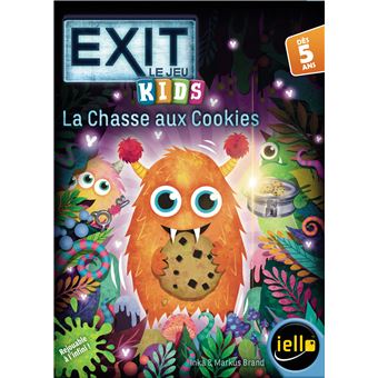 Jeu d'escape game Iello Exit Kids 2 La Chasse aux Cookies