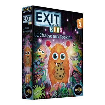 Jeu d'escape game Iello Exit Kids 2 La Chasse aux Cookies