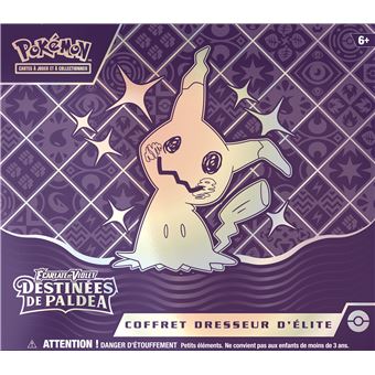 Carte à collectionner Pokémon EV045 Destinées de Paldea Coffret Dresseur d'Elite Mimiqui - 1