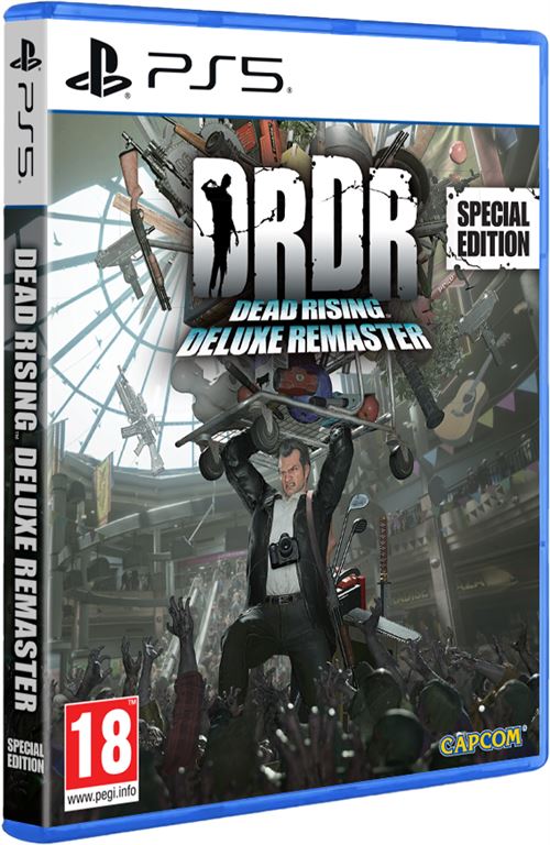 Pochette avant du jeu Dead Rising Deluxe Remaster Special Edition PS5