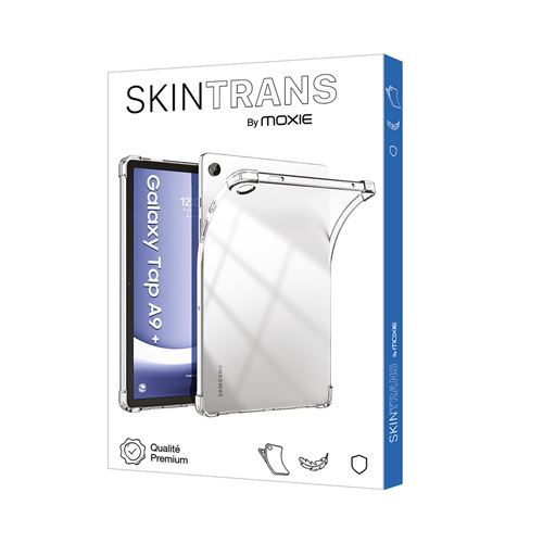 Coque souple Moxie pour tablette Samsung Galaxy A9+ Transparent