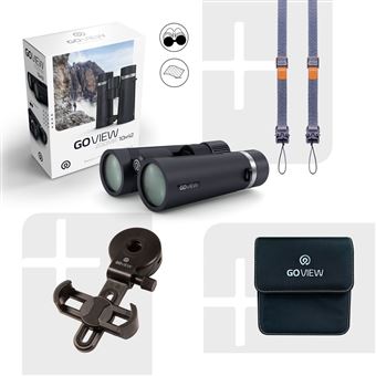 Jumelles Go View Zoomr 10 x 42 Vert + Accessoires