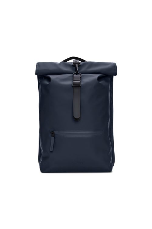 Sac à dos Rains Rolltop Rucksack pour ordinateur portable 16 Bleu