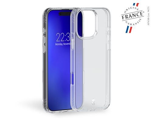 Coque Renforcée Forcecase pour iPhone 16 Pro Max Transparent