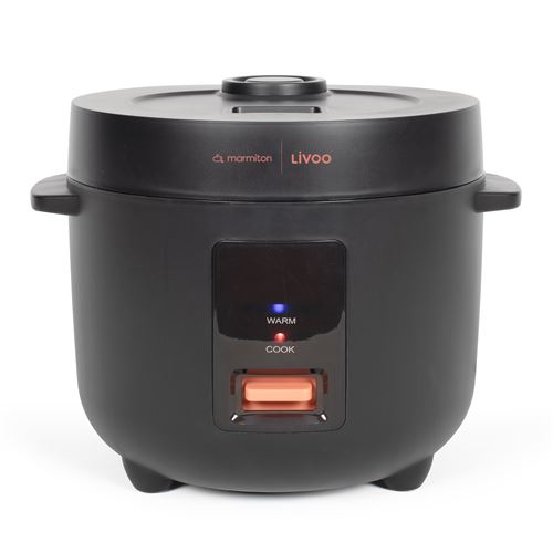 Cuiseur à riz 1,8 L - Livoo x Marmiton Livoo DOC299 Noir