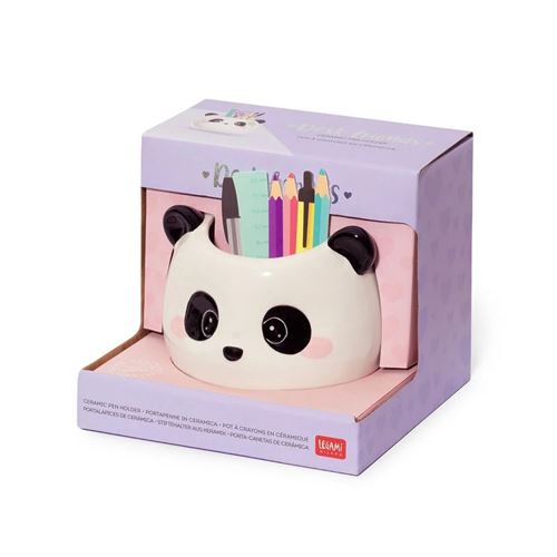 POT A CRAYON PANDA