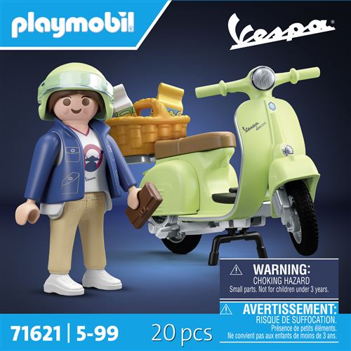 Jeux D'imitation 1969 Vespa 150 Sprint Veloce Playmobil La Boite - vue 9