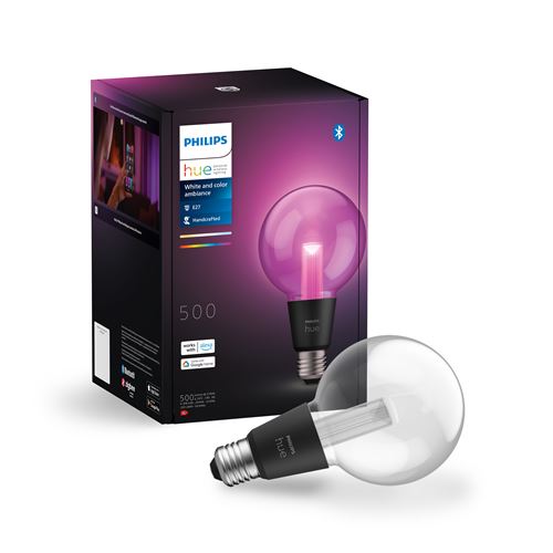 Ampoule connectée Philips Hue G95 E27 7 W Blanc