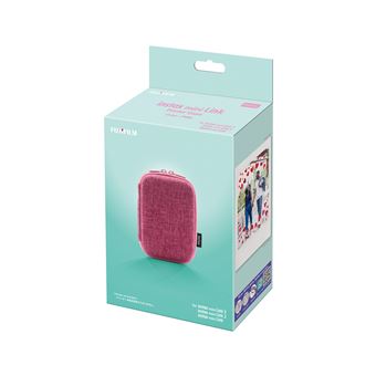 Housse de protection Fujifilm pour Instax Mini Link 3 Rose