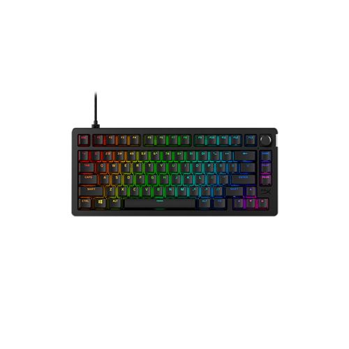 Clavier mécanique gaming Azerty Français HyperX Alloy Rise 75 Noir