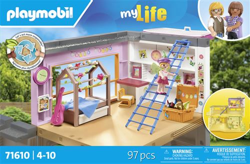 Playmobil My Life 71610 Chambre d'enfant