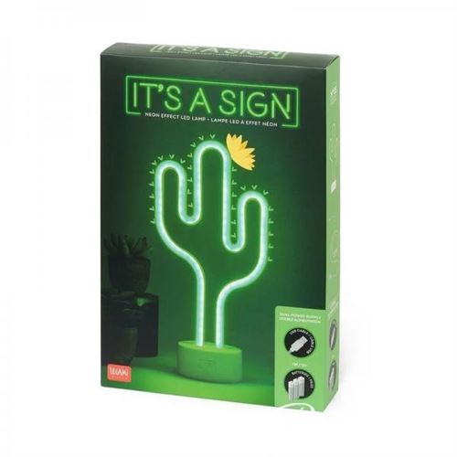 LAMPE NEON LED CACTUS