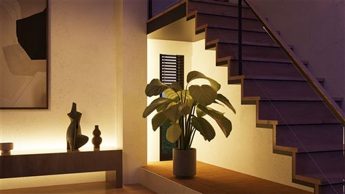 Philips Hue Lightstrip 5 Mètres - Base Set Intérieur - Smart LED - Boîte Ouverte
