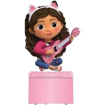 Mini Lampe De Chevet Et Veilleuse Gabby Et La Maison Magique - Sans Fil, Lumière Blanche Et Multicolore, Piles AA, Design Portable Pour Enfants